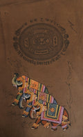 Royal Elephant Family : Royal Jaipur Stamp Paper Series – Sacred Hindu Art Collection