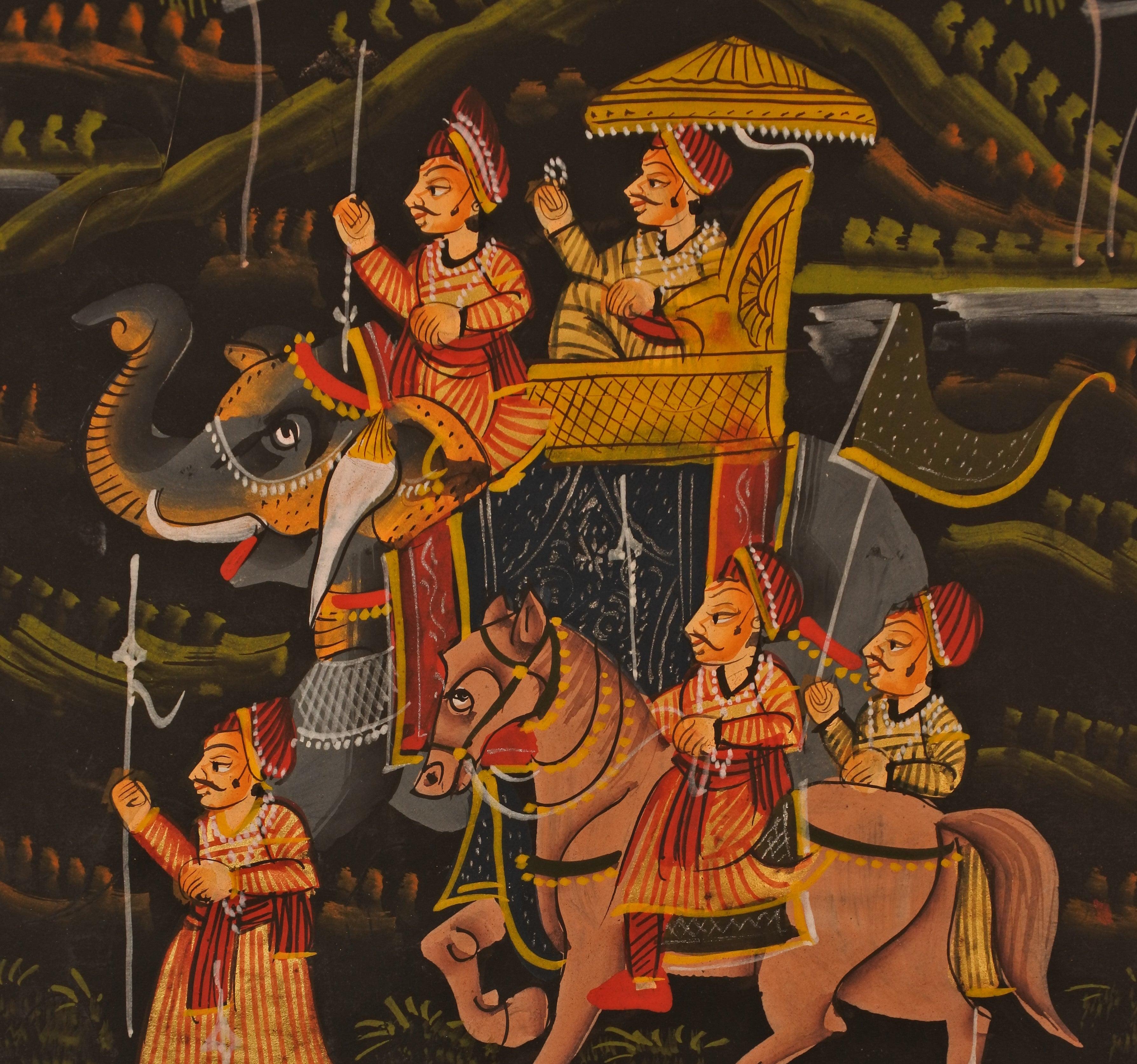 The Royal Rajput Procession