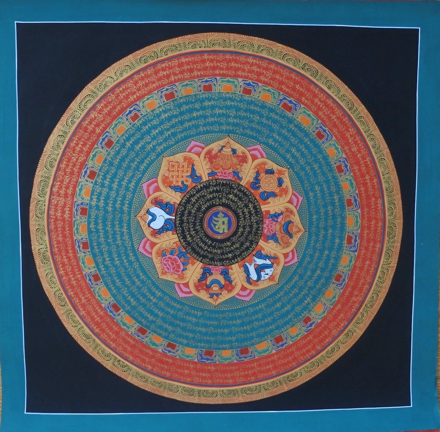 Tibetan Mantra Mandala