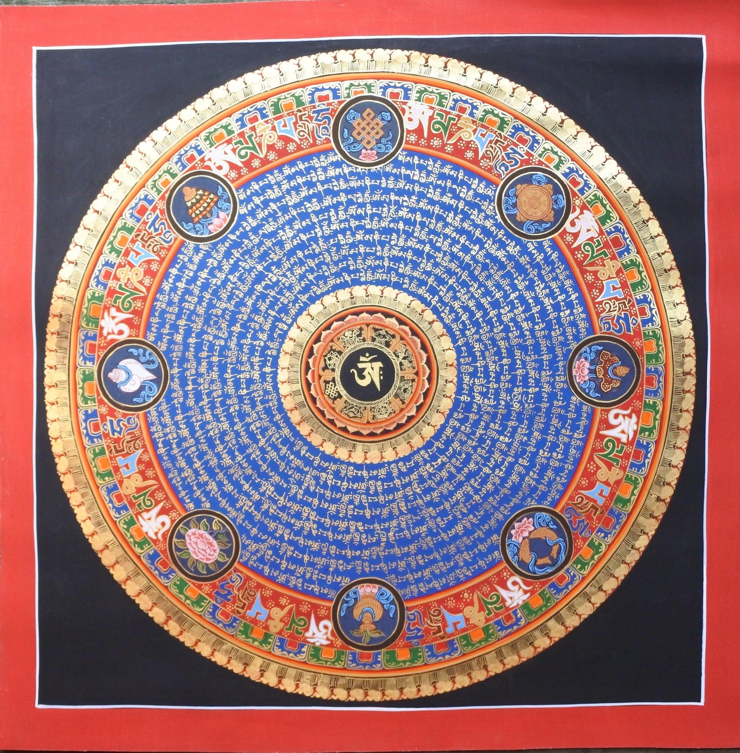 Tibetan Mantra Mandala