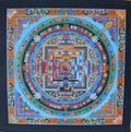 Wheel of time, Kalachakra, Mandala, Gold Mandala, Tibetan Mandala, 24Karat Gold, Traditional Mandala