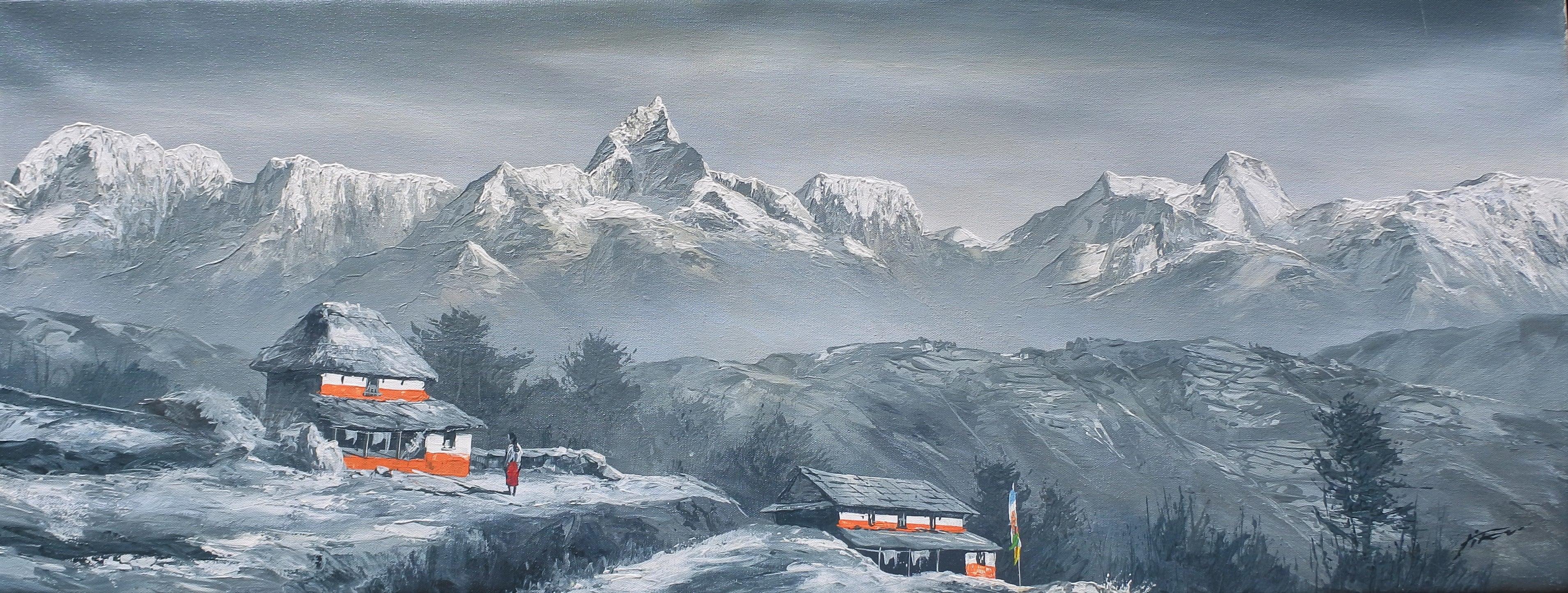 The Annapurna Range - Ghandruk, Pokhara