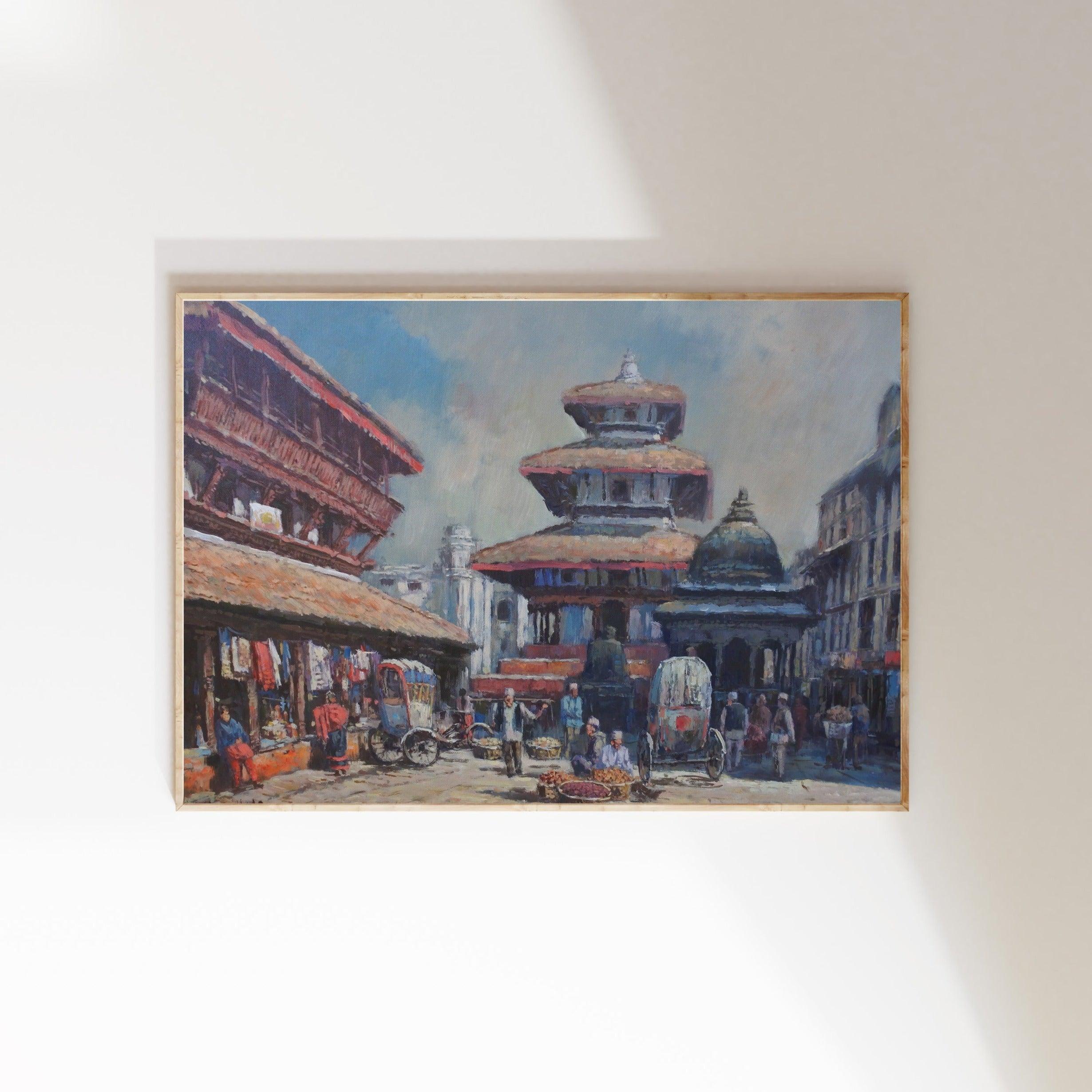 Maru, Streets of Kathmandu, Street Art, Monuments  of Nepal