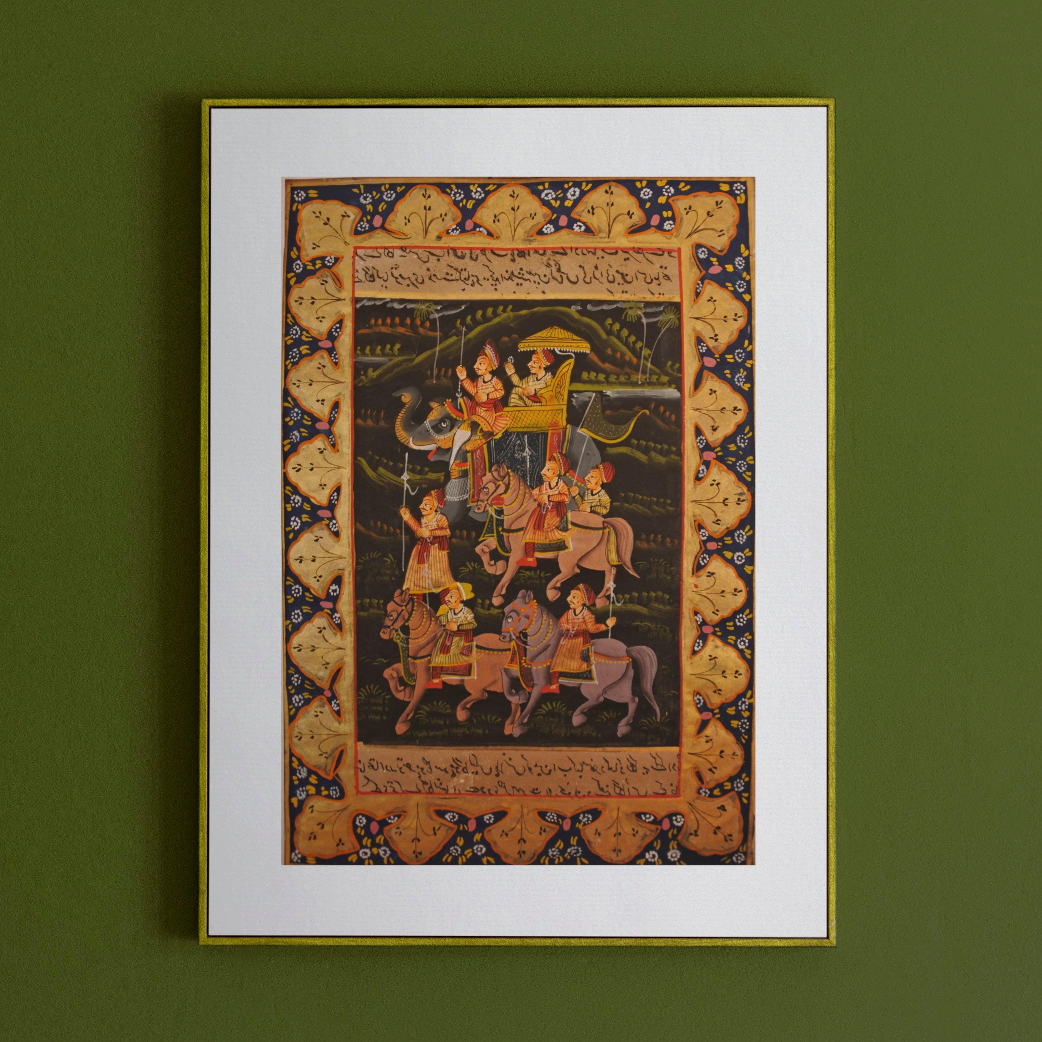 The Royal Rajput Procession