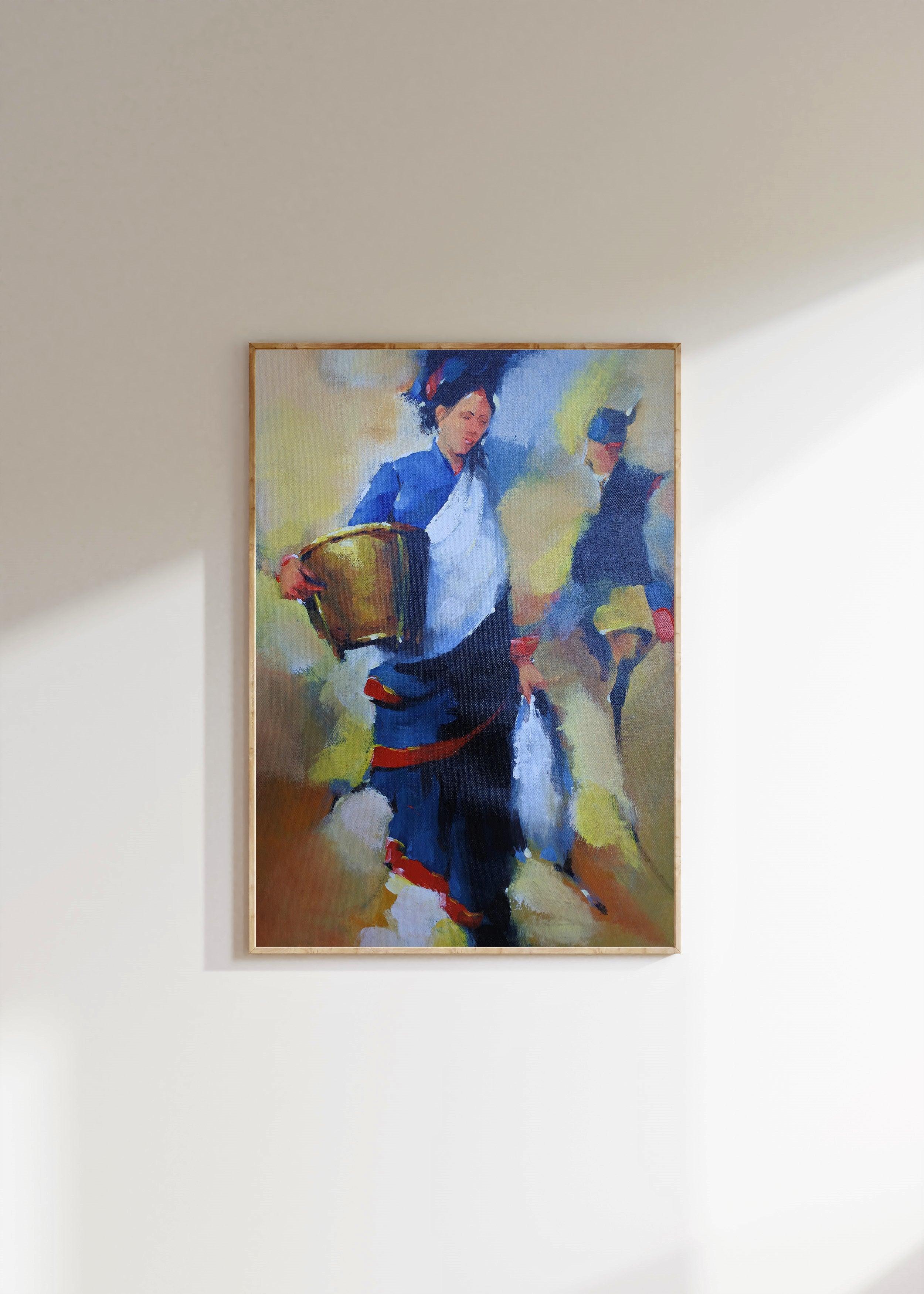 Newari Women, Out & About