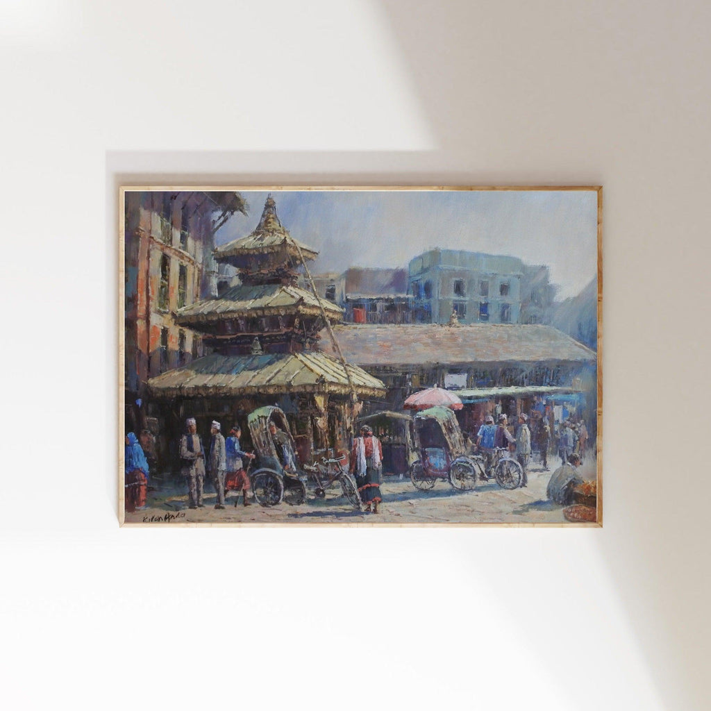 Asan, Kathmandu, Street Art, Art, Artwork, Nepalese Art, Paintings